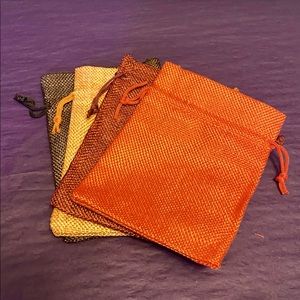 Wholesale - 50 Burlap Pouches